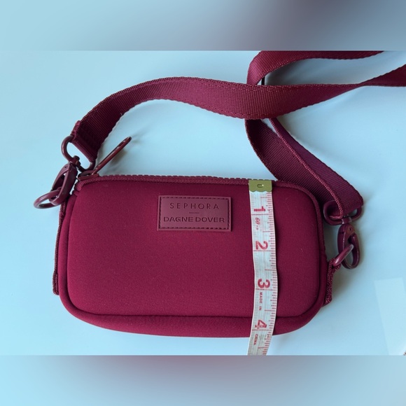 Dagne Dover x Sephora Neoprene Crossbody Bag – Burgundy / Deep Red - Picture 5 of 7